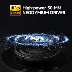 Professional DJ studio headphones - wired stereo headset - with microphoneEar- & Headphones