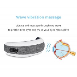 Smart eye massager - heated air compression - tired eyes - dark circles - massage - relaxation - BluetoothMassage