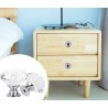 Decorative furniture knob - handle - drawer - wardrobe - crystal diamond - 30mmFurniture
