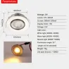 LED ceiling spotlights - recessed - COB - 3W - 10 piecesSpotlights