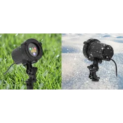 Moving static colourful dots / stars - Christmas laser light - projector - waterproofProjectors
