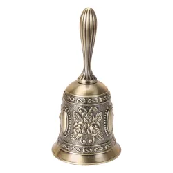 Vintage hand call bell - with classical floral designFestive & Party