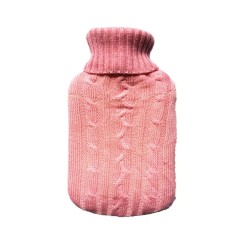 Soft knitted flannel - cover for hot water bottle - 2000mlHealth & Beauty
