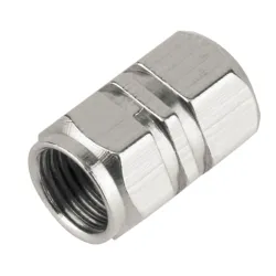Aluminum car wheel tire valves - caps - 4 piecesWheel parts