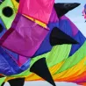 3.5M Drie-Dimensionale Rotatie Grote Software Kite Hanger Outdoor Makkelijk Te Vliegen Software Regenboog Dynamische Rotatie ...