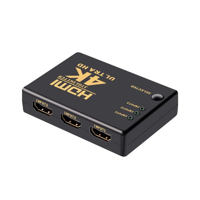 3 Port - HDMI splitter - Ultra HD - DVD HDTV Xbox PS3 PS4 PS5 - 4KSplitters