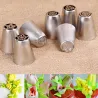 Pastry bag icing nozzles - cake decoration 7 piecesBakeware