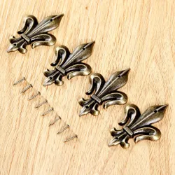 Antique brass - decorative corner protectors for furniture 4 piecesFurniture