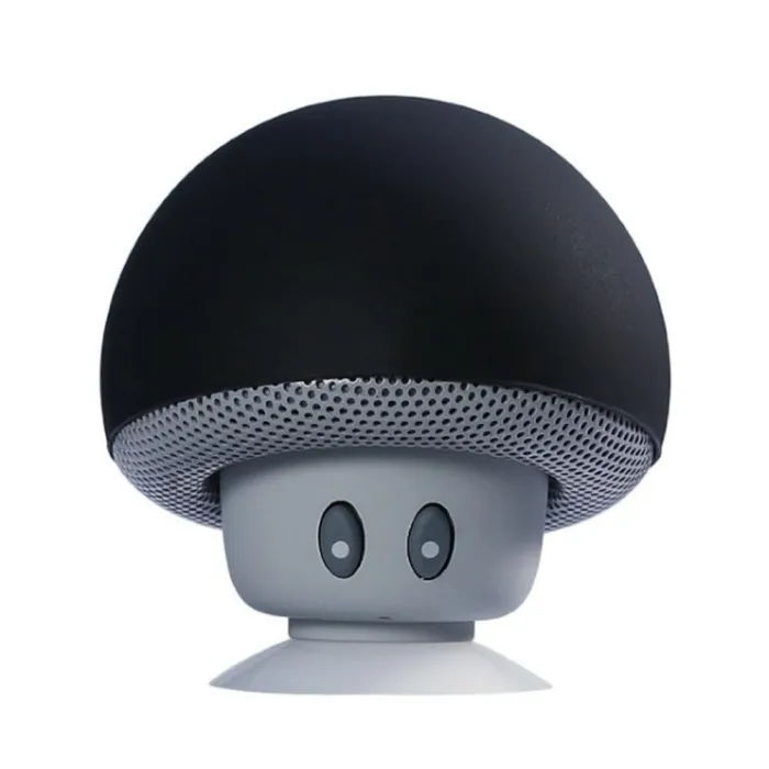 Mini Bluetooth speaker - wireless - with suction cup - mushroom shapeBluetooth speakers