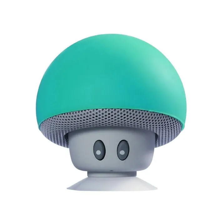 Mini Bluetooth speaker - wireless - with suction cup - mushroom shapeBluetooth speakers