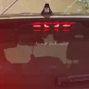 Taillight brake sticker - angry eyes - carbon fiber - protection sticker - for Chery Logo Tiggo 7Stickers