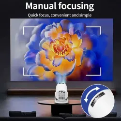 HY200 720p portable projector - 270° rotatable, Full HD HDMI/USB, home theater & outdoor moviesProjectors