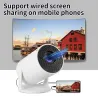 HY200 720p portable projector - 270° rotatable, Full HD HDMI/USB, home theater & outdoor moviesProjectors