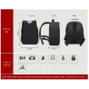Canon Nikon DSLR HU-00 Waterproof Shockproof Padded Backpack CaseCamera