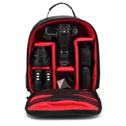 Canon Nikon DSLR HU-00 Waterproof Shockproof Padded Backpack CaseCamera