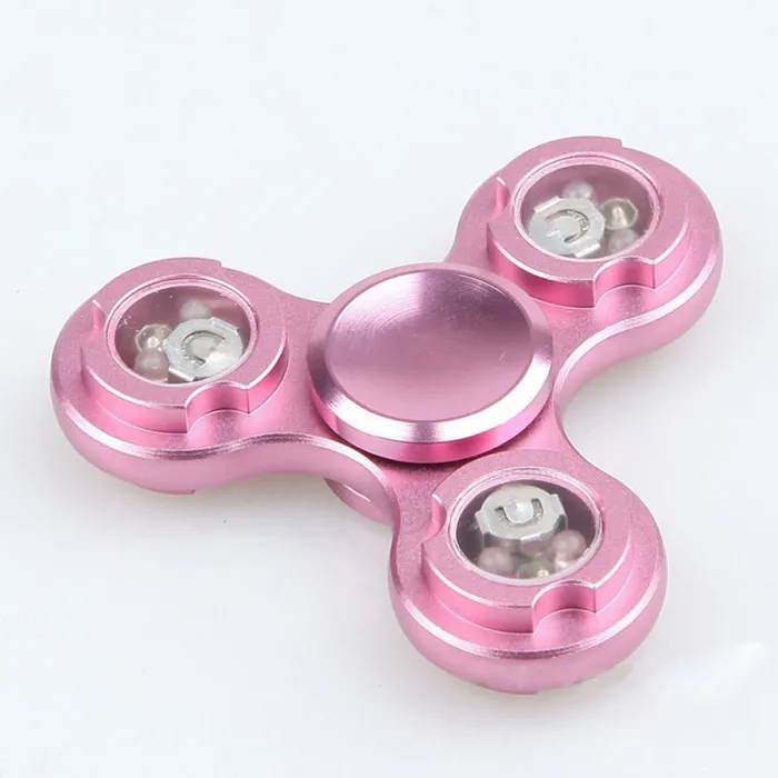 Led light finger fidget - aluminum hand spinnerFidget Spinner