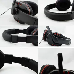 PlayStation 4 PS4 Wired 3.5mm Gaming Headset Microphone PCHeadsets