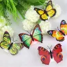 Colorful Artificial Butterfly LED Night Light Lamp Wall StickerWall lights