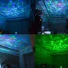 Ocean waves - starry sky - USB LED night light - projectorDecoration