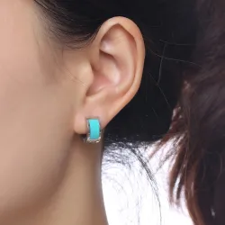 Small silver hoops earringsEarrings
