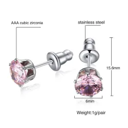 Shiny Crystal Stud Small EarringsEarrings