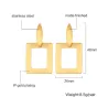 Geometric Gold Stud EarringsEarrings