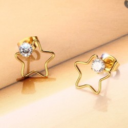 Five Stars Necklace & Earrings Jewellery SetJewellery Sets