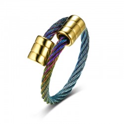 Multi Color Adjustable Bracelet & Ring SetBracelets
