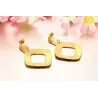 Geometric Gold Stud EarringsEarrings