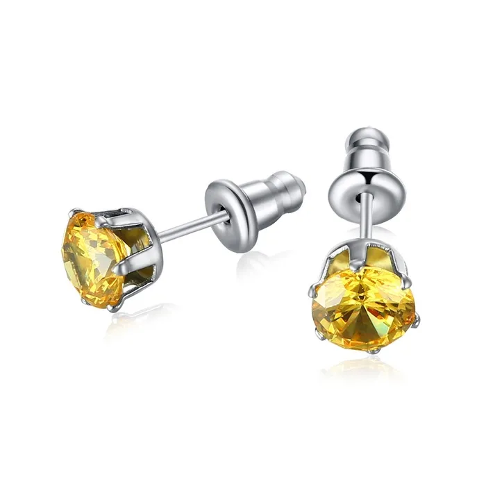 Shiny Crystal Stud Small EarringsEarrings