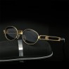 Retro Steampunk Small Round Sunglasses Unisex UV400Sunglasses