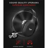 Salar S11 Wireless Headset Foldable Bluetooth Headphones With MicEar- & Headphones