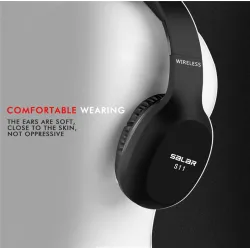 Salar S11 Wireless Headset Foldable Bluetooth Headphones With MicEar- & Headphones