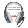 PS4 PC Computer Xbox One - camouflage headphones - headset with microphoneEar- & Headphones