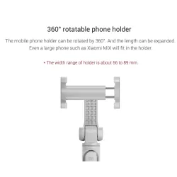 Original Xiaomi Handheld Mini Foldable Tripod 2 in 1 Monopod Selfie Stick Bluetooth WirelessTripods & stands
