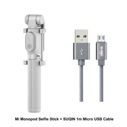 Original Xiaomi Handheld Mini Foldable Tripod 2 in 1 Monopod Selfie Stick Bluetooth WirelessTripods & stands