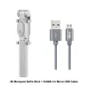 Original Xiaomi Handheld Mini Foldable Tripod 2 in 1 Monopod Selfie Stick Bluetooth WirelessTripods & stands