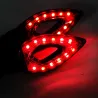 Waterproof Universal 12 LED Motorcycle Turn Signal Indicators Lights 2pcsMotorbike parts