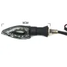 Waterproof Universal 12 LED Motorcycle Turn Signal Indicators Lights 2pcsMotorbike parts