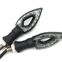 Waterproof Universal 12 LED Motorcycle Turn Signal Indicators Lights 2pcsMotorbike parts