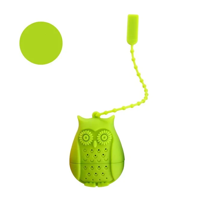 Silicone owl tea bags filter infuserTea infusers