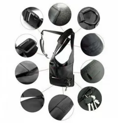 Nylon anti-theft hidden underarm shoulder bagBags