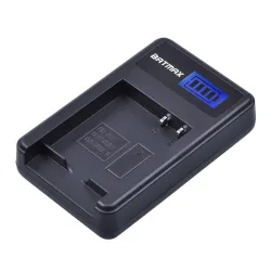 LCD USB Charger for Panasonic DMW BLG10 BLE9 BP-DC15 BPDC15Battery & Chargers