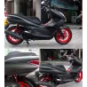Motorcycle - scooter - matte black vinyl wrap stickerMotorbike parts