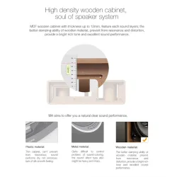 M4 WS-401 Bluetooth portable wireless speakerBluetooth speakers