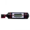Digital food thermometer - stainless steel - for baking - cooking - meatBakeware