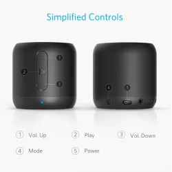 Anker SoundCore Mini - Bluetooth speaker - powerful bass - clear soundBluetooth speakers