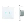 220 - 250V wall crystal glass touch switch panelLights & lighting