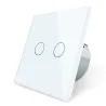 220 - 250V wall crystal glass touch switch panelLights & lighting
