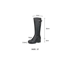 Natural wool genuine leather winter bootsBoots